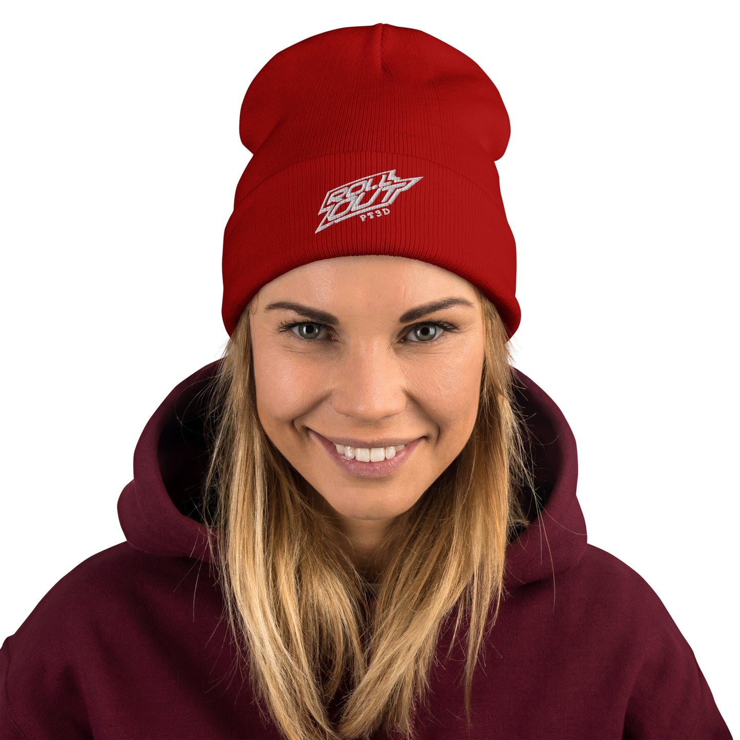 Sleek Embroidered Beanie